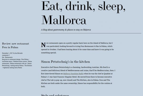 Eat Drink Sleep Mallorca
